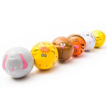 12 Zoo Animal Squeeze Stress Balls for All Ages