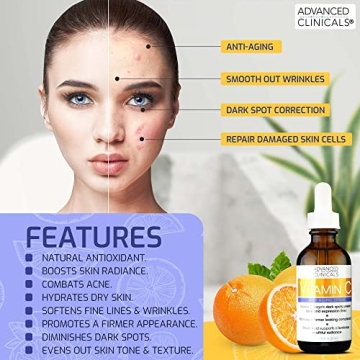 Vitamin C Facial Serum for Youthful Radiance