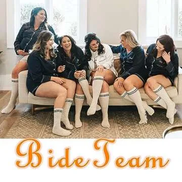 Personalized Bride Maid of Honor Bridesmaid Wedding Socks