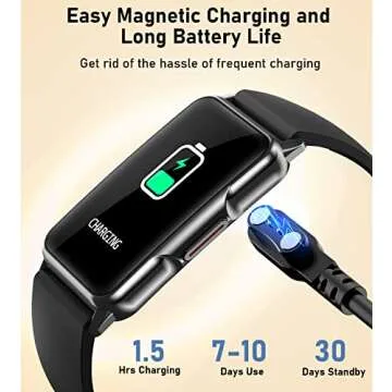 Smart Watch Health Fitness Tracker with 24/7 Heart Rate, Blood Oxygen Blood Pressure Sleep Monitor, 115 Sports Modes, Step Calorie Counter Pedometer IP68 Waterproof for Android and iPhone Women Men