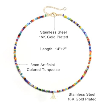 Yoosteel A Choker Necklace - Perfect for Teens