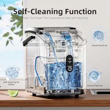 Antarctic Star Nugget Ice Maker for Home Use