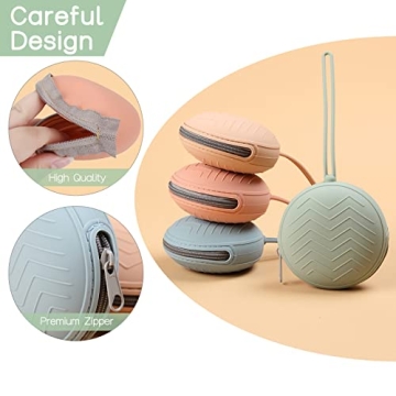 Nupoopy Silicone Pacifier Holder Case - BPA Free & Portable