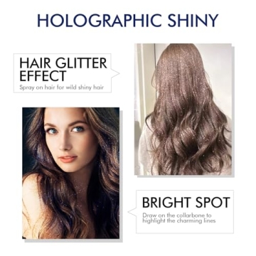 Ragkun Body Glitter Spray for Hair and Body Shine