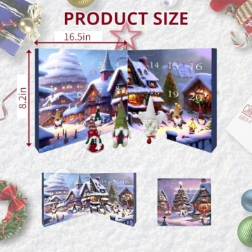 Gnome Advent Calendar 2024 - 24 Plush Surprises
