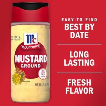 McCormick Ground Mustard, 1.75 Oz