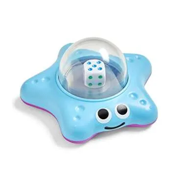 hand2mind Sea Animals Dice Poppers, Math Dice Popper, Game Replacement Dice Roller, Dice Games for Kids, Board Game Accessories, Family Game Night, Kids Travel Activity, Fun Classroom Games (Set of 2)