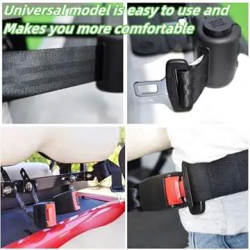3 Point Adjustable Seat Belt Set for All Vehicle Needs