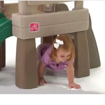 Step2 Play Naturally Playful Lookout Treehouse, Kids Outdoor Playset, Backyard Playground Set, Slide...