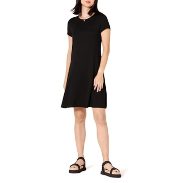 Versatile Amazon Essentials Women’s Short-Sleeve Swing Dress for Every Occasion