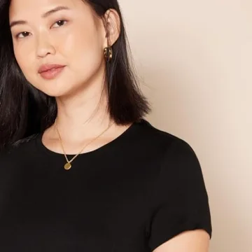 Stylish Amazon Essentials Short-Sleeve Swing Dress