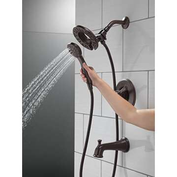 Delta Linden 17 Series Tub & Shower Kit - Versatile & Elegant Venetian Bronze