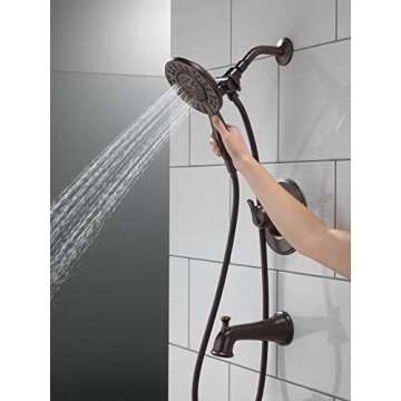 Delta Linden Tub & Shower Kit - Venetian Bronze Finish