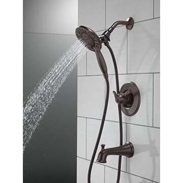 Delta Linden Tub & Shower Kit - Venetian Bronze Finish