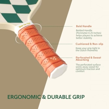 Dinkly Pickleball Paddles Set with Bag for All Players