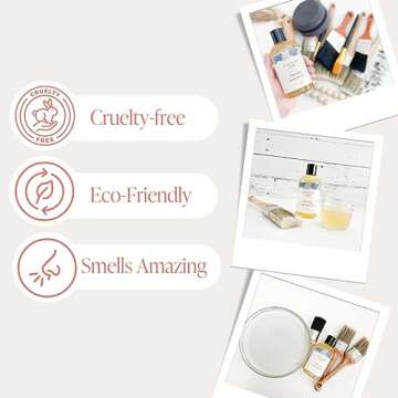 Natural Paint Brush Cleaner with Peppermint - 8 oz