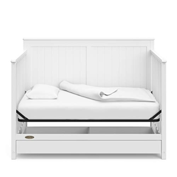 Graco Hadley 5-in-1 Convertible Crib with Drawer for Kids