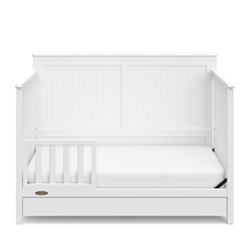 Graco Hadley 5-in-1 Convertible Crib with Drawer for Kids