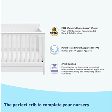 Graco Hadley 5-in-1 Convertible Crib with Drawer for Kids