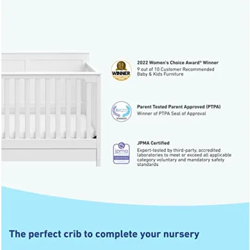 Graco Hadley 5-in-1 Convertible Crib with Drawer for Kids