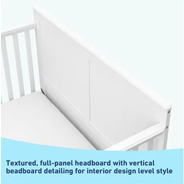 Graco Hadley 5-in-1 Convertible Crib with Drawer for Kids