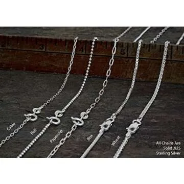 Sterling Silver Luna Moth - SMALL, Double Sided - (Pendant Only or Necklace)