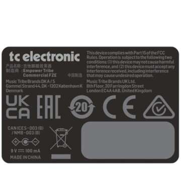 TC Electronic Hall of Fame 2 Reverb Pedal