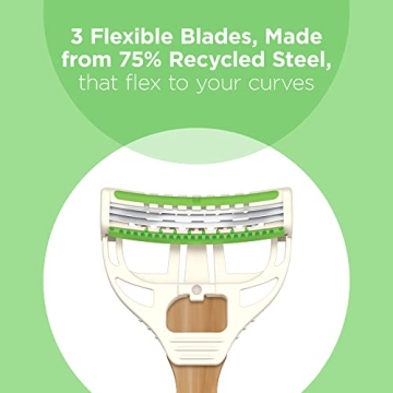 Schick Intuition Bamboo Disposable Razors for Women 3ct