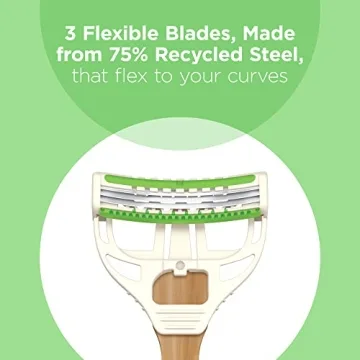 Schick Intuition Bamboo Disposable Razors for Women 3ct