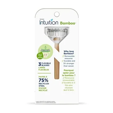 Schick Intuition Bamboo Disposable Razors for Women 3ct