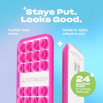 OCTOBUDDY Mirror Phone Mount - Hands-Free Selfies & Videos