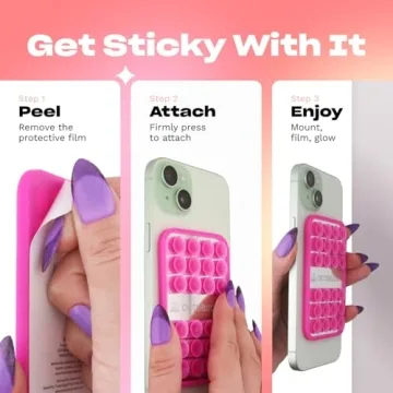 OCTOBUDDY Mirror Phone Mount - Hands-Free Selfies & Videos