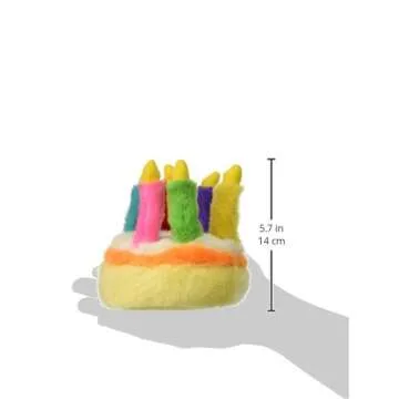Multipet Musical Birthday Cake Dog Toy for All Breeds