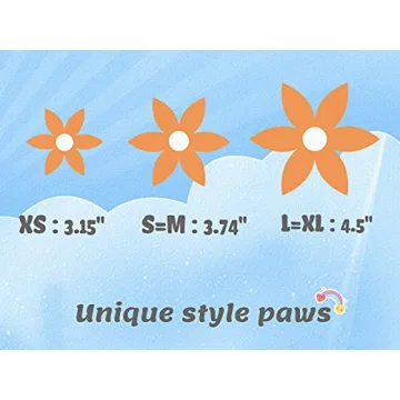 Adjustable Flower Dog Collar for Medium Dogs