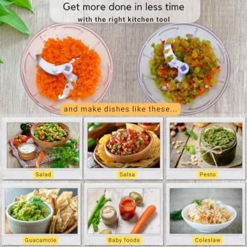 Brieftons Manual Food Chopper for Easy Chopping