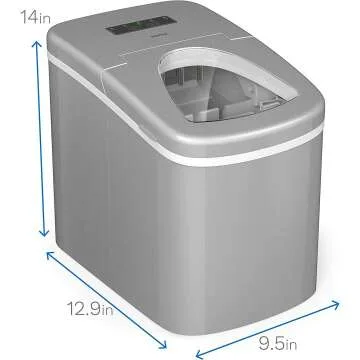 hOmeLabs Countertop Ice Maker - Fast & Efficient