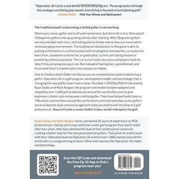 HOW TO CREATE A JUNIOR GOLFER: The Operation 36 Model: The most effective road-map for beginner golf...