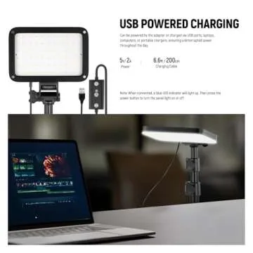 Affordable NEEWER Basic LED Video Light Panel Kit 2 Pack