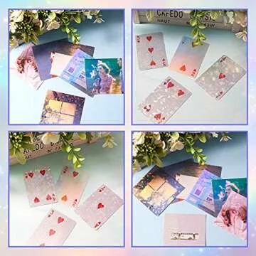 Buy 36 A4 Holographic Paper Sticker Sheets - Self Adhesive