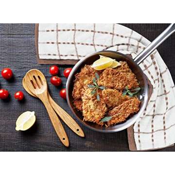 Utopia Kitchen Towels 6 Pack, 15 by 25 Inches, 100% Ring Spun Cotton Super Soft and Absorbent Linen ...