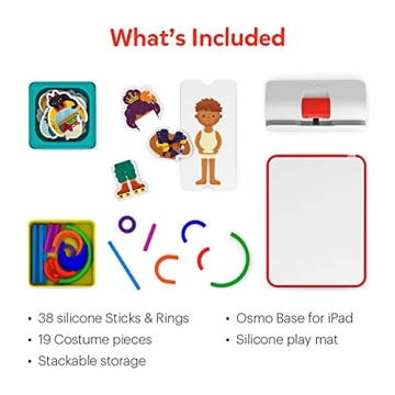 Osmo Little Genius Starter Kit - 4 Interactive Games for Kids