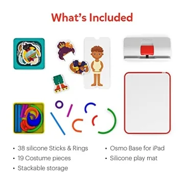 Osmo Little Genius Starter Kit - 4 Interactive Games for Kids