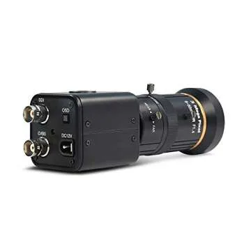 MOKOSE SDI Camera, HD-SDI 2 MP 1080P HD Digital CCTV Security Camera, 1/2.8 High Sensitivity Sensor CMOS with 5-50mm Manual Varifocal HD Lens