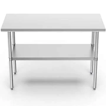 Atronor Heavy Duty Stainless Steel Table for Prep & Work
