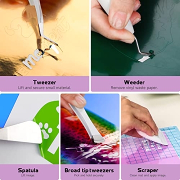 GO2CRAFT Essential Cricut Tool Set for Beginners