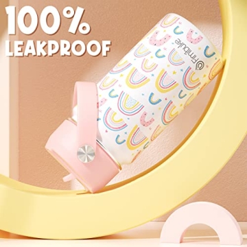 Fimibuke Kids Insulated Water Bottle - 14oz Fun and Safe