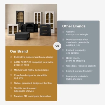 Mopio Blake Modern Entertainment Center for Stylish Homes