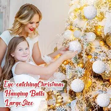 Stylish 6 Piece Christmas Ornaments Set for Decor