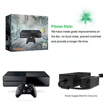 Reliable Power Supply Brick for Xbox One - Quiet and Durable