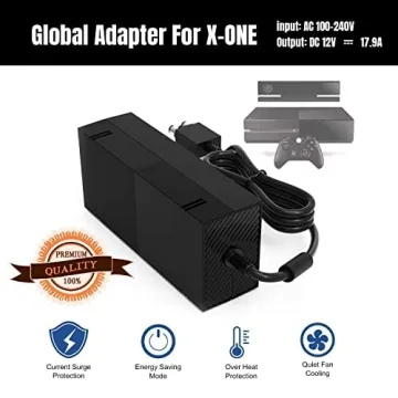 Reliable Power Supply Brick for Xbox One - Quiet and Durable